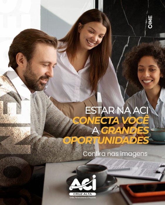 Estar na ACI conecta você a grandes oportunidades
