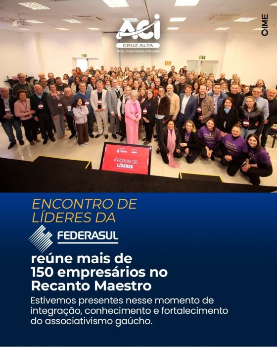 Encontro de líderes da FEDERASUL no Reca