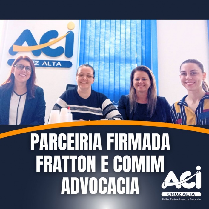 ACI recebe  equipe da Fratton e Comim Advocacia