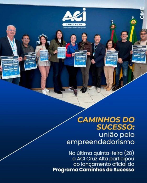 Caminhos do Sucesso: união pelo empreendedorismo