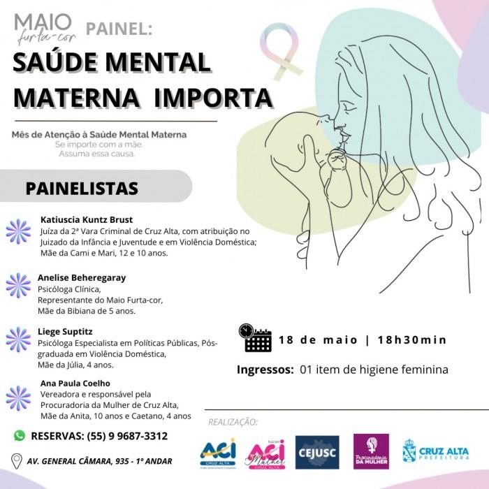 SAÚDE MENTAL MATERNA IMPORTA