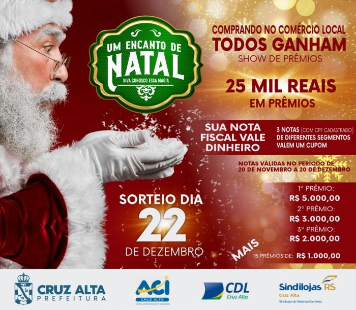 Comprando no Comércio Local Todos Ganham! 2023 terá 25 mil reais