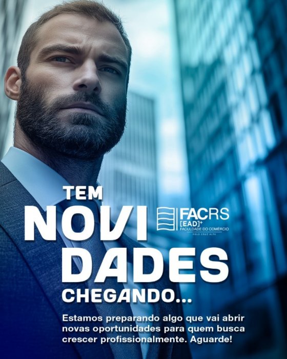 Tem novidades chegando