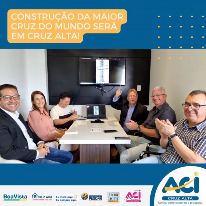 CONSTRUÇÃO DA MAIOR CRUZ DO MUNDO SERÁ EM CRUZ ALTA!