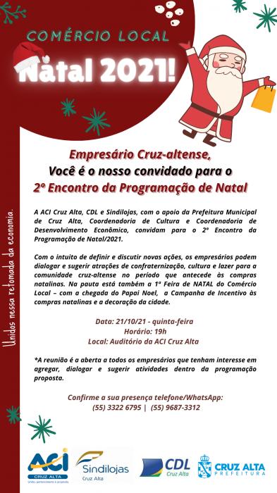 Empresários organizam 2º Encontro do Natal 