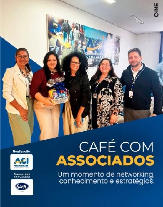 Café com associados realizado com sucesso