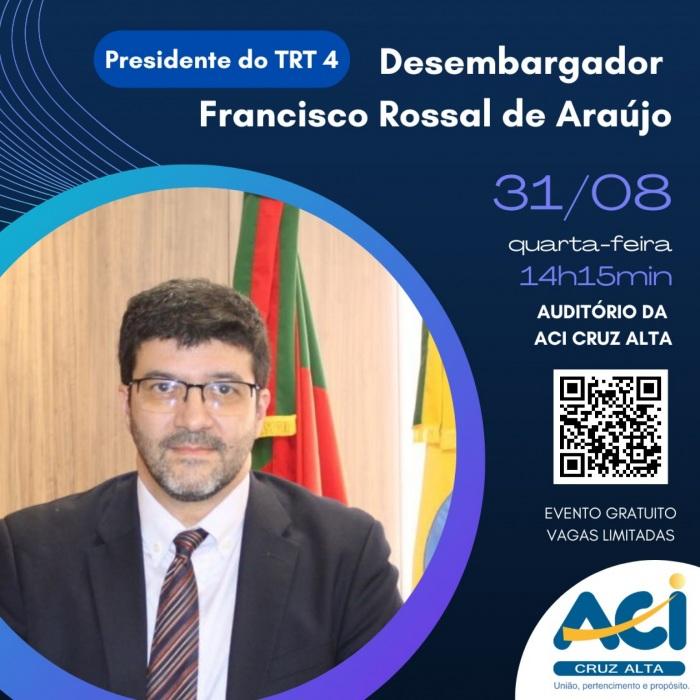 encontro com o presidente do Tribunal Regional do Trabalho 