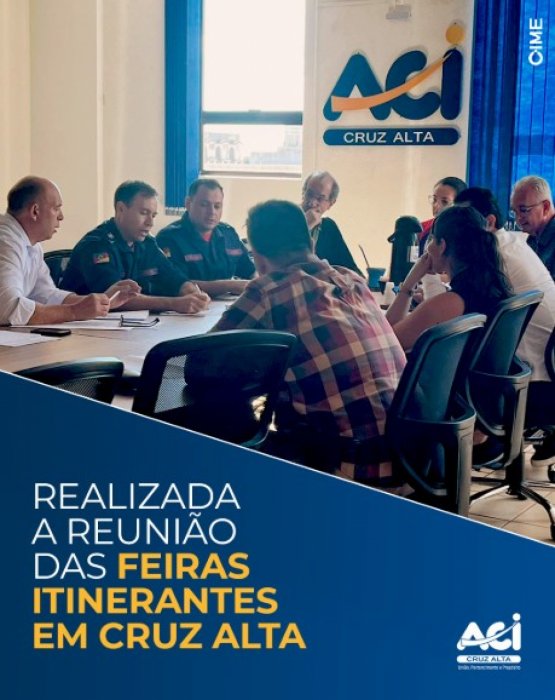 Realizada a reunião das feiras itinerantes em Cruz Alta