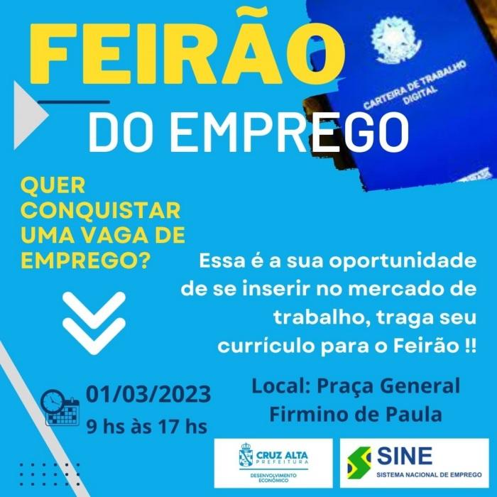 ACI INFORMA - FEIRÃO DO EMPREGO