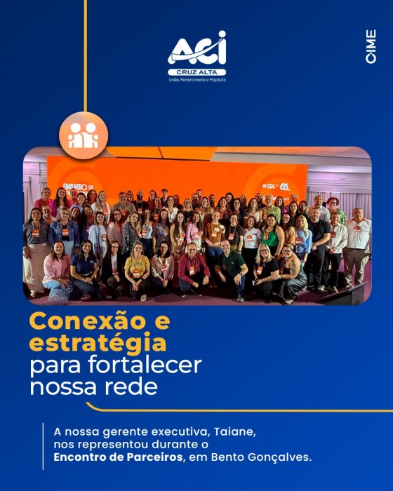 Conexão e estratégia para fortalecer nossa rede