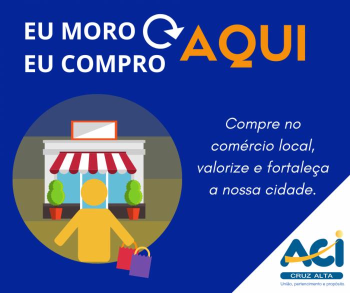 ACI Cruz Alta lança campanha em prol do comércio local