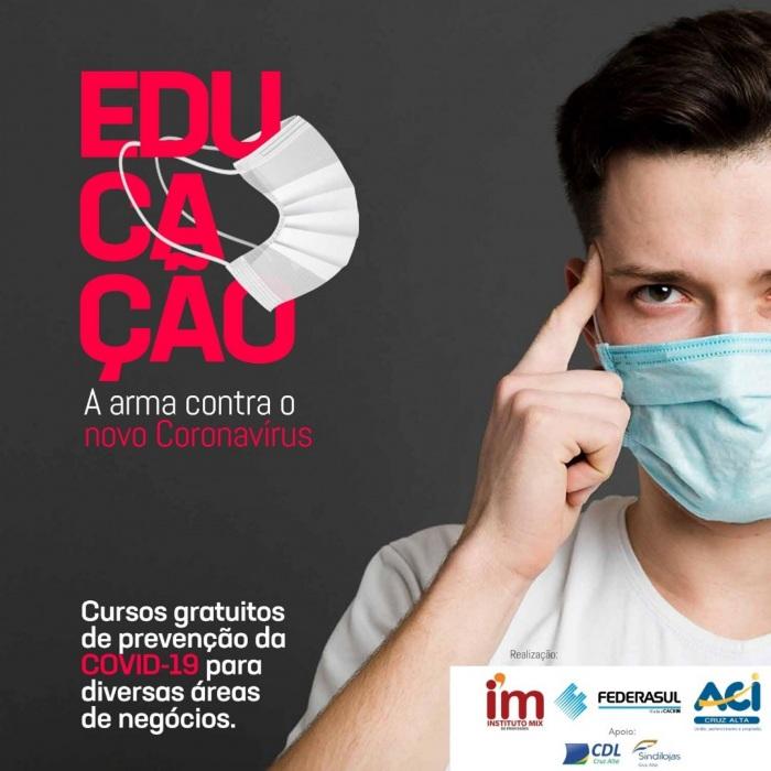 CURSO GRATUITO DE PREVENÇÃO AO COVID19