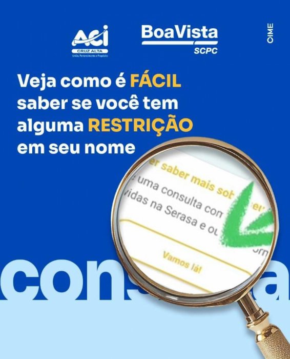 Veja como é fácil saber se você tem alguma restrição em seu nome
