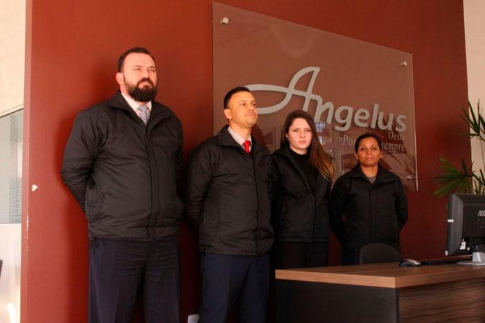 Equipe de funcionários da Angelus