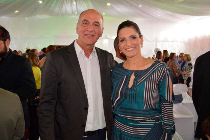 João Paulo com a Reitora Patrícia