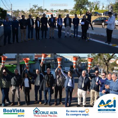 Inauguração da Avenida Plácido de Castro