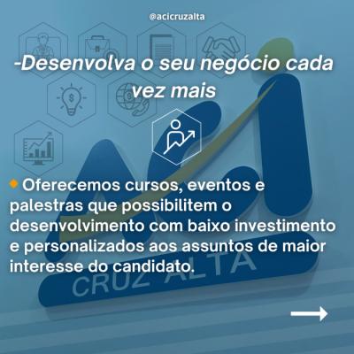 Confira alguns Benefícios do Associado Aci!