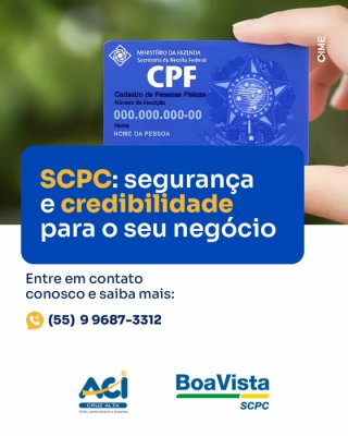 SCPC: Segurança e Credibilidade para o Seu Negócio