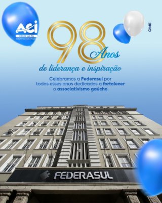 Federasul celebra 98 anos de liderança e inspiração!