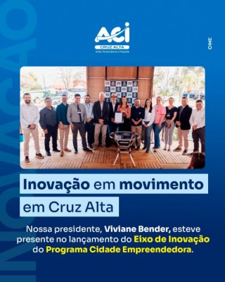 Inovação em movimento: Cruz Alta dá mais um passo rumo ao futuro